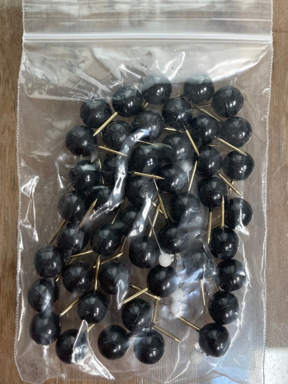 Pack of 50 Thumbtack Pushpins